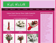 Tablet Screenshot of caglacicekcilik.net